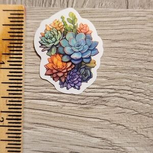 10/$10 Succulent Plant Sticker Gardening Cacti Grow